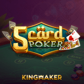 5 Card Poker card table tile art